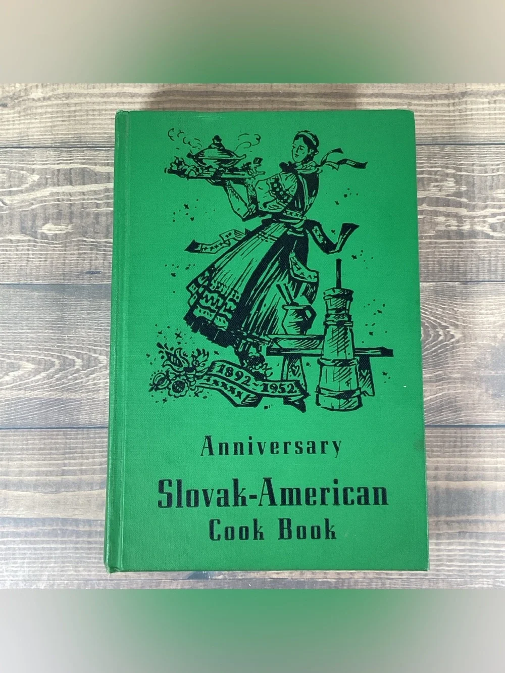 Vintage 1952 The Anniversary Slovak-American Cook Book HC 60th Anniversary